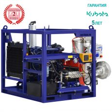 Посейдон DT45S1-500-30-Th, 45 л.с., 500 бар, 30 л/мин с подогревом, дизель, Kubota